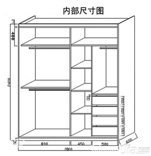 定制衣柜一般多少钱一个平方